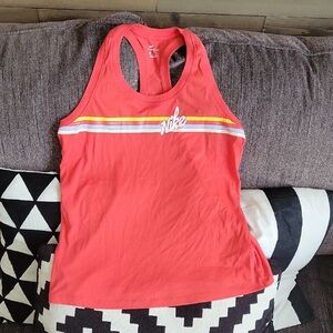 Nike Women's Coral Tank Top with Stripes